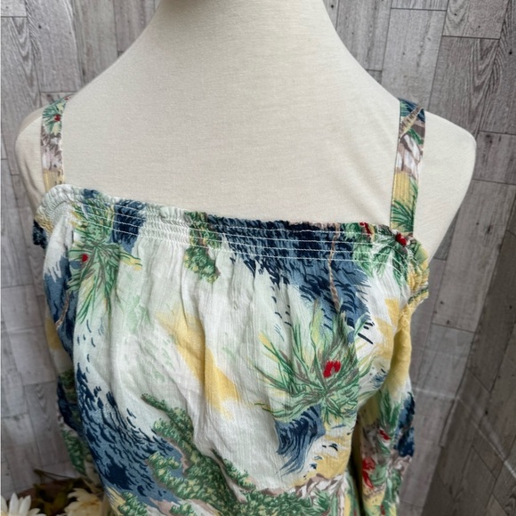 Chaps Cold Shoulder 2x adorable Top - Picture 4 of 16